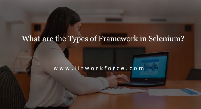 What are the Types of Framework in Selenium?